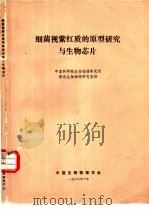 细菌视紫红质的原型研究与生物芯片 PDF电子版封面 中国科学院生物物理研究所理论生物物理研究室译