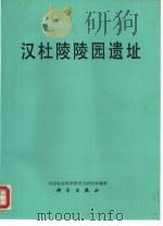 中国田野考古报告集  考古学专刊  丁种第四十一号  汉杜陵陵园遗址（1993 PDF版）