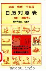 公历  农历  干支历  日历对照表  1881年-2000年（1989 PDF版）