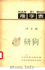 难字表（1964 PDF版）