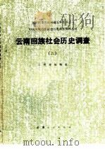 云南回族社会历史调查 2 1985 PDF电子版封面 11184·29 云南省编辑组