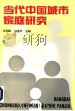 当代中国城市家庭研究 七城市调查报告和资料汇编 1995 PDF电子版封面 7500418078 沈崇麟,杨善华主编