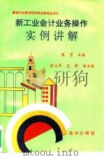 新工业企业会计业务操作实例讲解 1994 PDF电子版封面 7502737030 侯岩主编