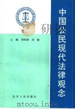 中国公民现代法律观念（1997 PDF版）