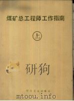 煤矿总工程师工作指南 上 1988 PDF电子版封面 7502002243 《煤矿总工程师工作指南》编委会编著