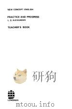 NEW CONCEPT ENGLISH --PRACTICE AND PROGRESS 1977 PDF电子版封面 L G ALEXANDER