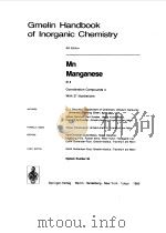GMELIN HANDBOOK OF LNORGANIC CHEMISTRY COORDINATION COMPOUNDS 4 1985 PDF电子版封面 L.J.BOUCHER