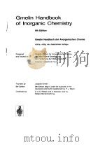 GMELIN HANDBOOK OF LNORGANIC CHEMISTRY COORDINATION COMPOUNDS 5 1987 PDF电子版封面 KATL KOEBER