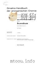 GMELINS HANDBUCH DER ANORGANISCHEN CHEMIE A2 1973 PDF电子版封面 ISA KUBACH
