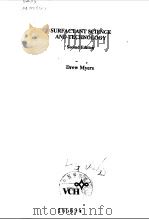 SURFACTANT SCIENCE AND TECHNOLOGY   1992  PDF电子版封面    DREW MYERS 
