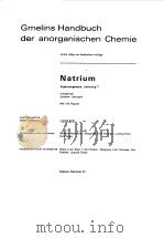 GMELINS HANDBUCH DER ANORGANISCHEN CHENIE ERGANAUNGSBAND LIEFERUNG 7 1973 PDF电子版封面 VON R.J.MEYER