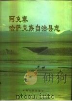 阿克塞哈萨克族自治县志 1993 PDF电子版封面 7226011743 何奇主编;阿克塞哈萨克族自治县志地方志编委会编