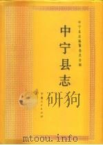 中宁县志（1994 PDF版）