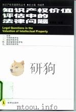 知识产权价值评估中的法律问题（1999 PDF版）