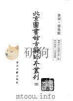 北京图书馆古籍珍本丛刊 120 集部·总集类 国朝名公经济文钞·同时尚论录·交游书翰 PDF电子版封面