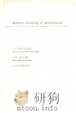 Remote sounding of atmospheres（ PDF版）