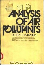 ANALYSIS OF AIR POLLUTANTS PDF电子版封面