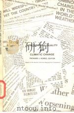 ATMOSPHERIC QUALITY AND CLIMATIC CHANGE     PDF电子版封面     