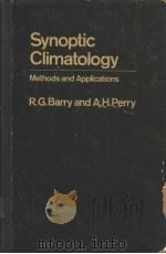 Synoptic Climatology Methods and Applications PDF电子版封面