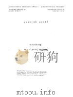 WORKING DRAFT PLAN FOR THE TOGA SCIENTIFIC PROGRAMME（ PDF版）