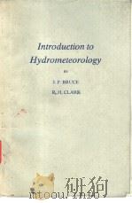 Introduction to Hydrometeorology PDF电子版封面