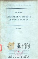 IONOSPHERIC EFFECTS OF SOLAR FLARES（ PDF版）