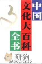 中国文化大百科全书 综合卷 (上) PDF电子版封面 朱自强 高占祥 赵云鹤等主编