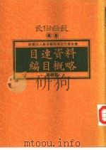 目连资料编目概略（1993 PDF版）