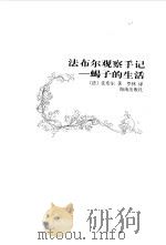 法布尔观察手记（精华卷）  蝎子的生活（1999年09月第1版 PDF版）