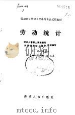 劳动统计（1987年10月第1版 PDF版）