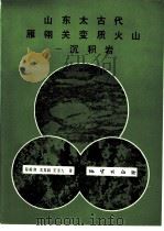 山东太古代雁翎变质火山沉积岩 1982 PDF电子版封面 15038·新805 程裕淇,沈其韩,王泽九著