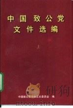 中国致公党文件选编 上 1995 PDF电子版封面 7800961419 中国致公党中央文史委员会编