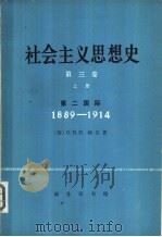 社会主义思想史  第3卷  上  第二国际  1889-1914年   1981  PDF电子版封面  2017·252  （英）G.D.H.柯尔著；何瑞丰译 