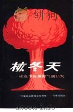 核冬天  核战争气候的后果研究评述（1985 PDF版）