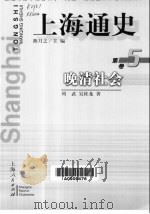 上海通史 第5卷 晚清社会 1999 PDF电子版封面 7208032238 熊月之主编;周武,吴桂龙著