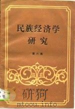 民族经济学研究 第6集 关于发展少数民族地区经济与对外开放专辑 1989 PDF电子版封面 7227004805 中国少数民族经济研究会,中央民族学院少数民族经济研究所编
