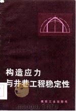 构造应力与井巷工程稳定性 1984 PDF电子版封面 15035·2639 (苏)И.А.多尔恰尼诺夫等著;赵抈义译