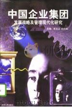中国企业集团发展战略及管理现代化研究（1996 PDF版）