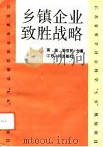 乡镇企业致胜战略 1992 PDF电子版封面 7214009757 蒋俊,邹宜民主编