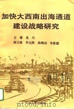 加快大西南出海通道建设战略研究 1993 PDF电子版封面 721902701X 龙川主编