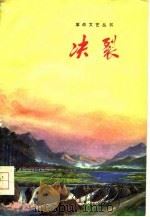 决裂   1975  PDF电子版封面  10110·41   