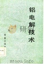 铝电解技术 1985 PDF电子版封面 15060·4241 (德)格里奥特海姆(Grjotheim,K.),(德)米尔奇