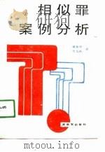 相似罪案例分析（1989 PDF版）