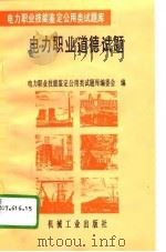 电力职业道德试题 1996 PDF电子版封面 7111049381 侯林娥等主编;电力职业技能鉴定公用类试题库编委会编