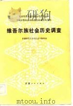 维吾尔族社会历史调查 1965 PDF电子版封面 新疆维吾尔自治区丛刊编辑组
