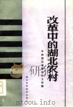 改革中的湖北农村（1985 PDF版）