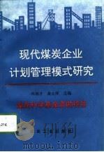现代煤炭企业计划管理模式研究（1996 PDF版）