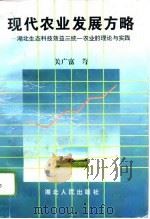 现代农业发展方略  湖北生态科技效益三统一农业的理论与实践（1995 PDF版）