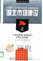 湖北市场建设 上 '95财金贸易 经济调节 计划工作年报 1996 PDF电子版封面 7307022834 湖北省计划委员会,财金贸易处,经济调节处
