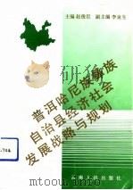 普洱哈尼族彝族自治县经济社会发展战略与规划 1992 PDF电子版封面 7222010149 赵俊臣等主编